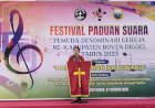 Asisten I Setda Membuka Festival Paduan Suara Pemuda Dedominasi Gereja se- Kabupaten Boven Digoel