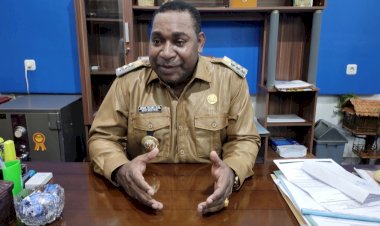 Sisa Masa Jabatan Bupati Boven Digoel, Hengki Fokus pada Pendidikan