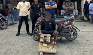 Tim Resmob Numbay Berhasil Amankan Pelaku Curanmor di Hamadi
