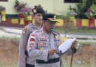 Kapolres Boven Digoel Pimpin Apel Gabungan Pengamanan Nataru "Lilin Cartenz 2023"