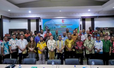 Pemkab Mappi Gunakan Dana Intensif Viskal untuk Perlindungan Sosial Pekerja Rentan