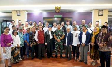 Gelar Pertemuan dengan Paguyuban Nusantara, Pangdam XVII/Cenderawasih Imbau Masyarakat Tetap Tenang