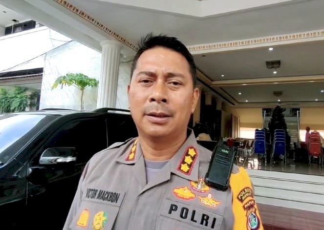 Kapolresta Jayapura Kota Kombes Pol. Dr. Victor D. Mackbon