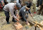 Bupati Boven Digoel Letakkan Batu Pertama Pembangunan Distrik Waninabo di Kampung Domo