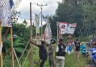 Memasuki Masa Tenang, Polres Boven Digoel Turut Serta Dalam Penertiban Alat Peraga Kampanye