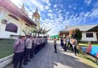 Polres Boven Digoel Amankan Jalannya Rapat Pleno Kabupaten Hasil Pemilu 2024