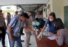 Jalani Pemeriksaan Urine, 41 Personil Polresta Sorong Kota Negatif Narkoba