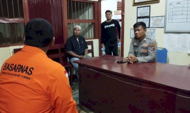 TIM SAR GABUNGAN MENCARI SPEEDBOAT YANG HILANG KONTAK DI PERAIRAN PESISIR WAMAL