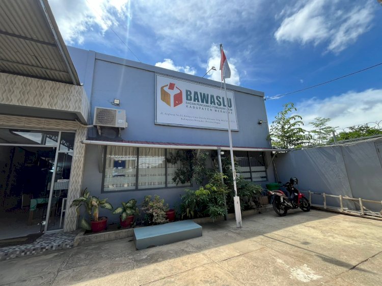 Kantor Bawaslu Merauke, Papua Selatan 