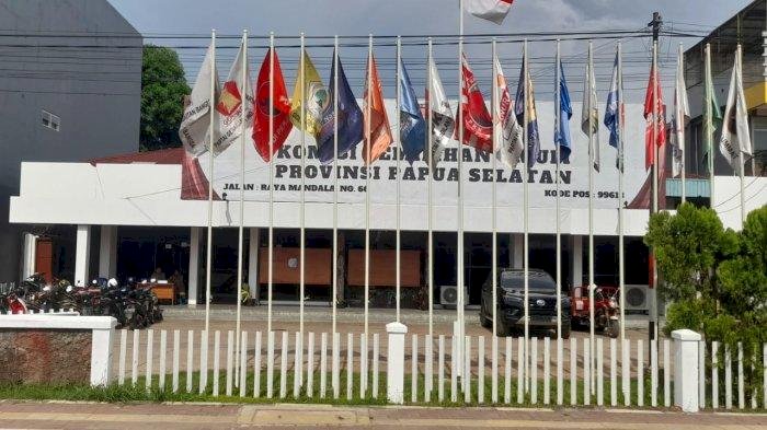Kantor KPU Provinsi Papua Selatan/ Ist