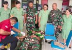 HUT ke-78 Persit KCK, Kodim Boven Digoel Gandeng RSUD Gelar Baksos Donor Darah