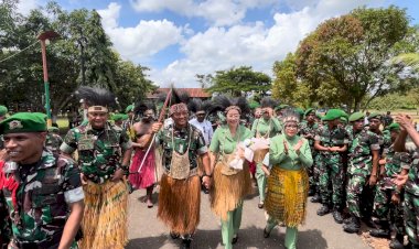 Pangdam XVII/Cenderawasih Ajak Semangat Prajurit dan Galakkan Program Ketahanan Pangan di Papua