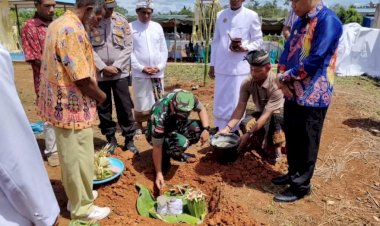 Peletakan Batu Pertama Pembangunan Pura Satya Loka, Dandim Boven Digoel: Ini Momen Penting