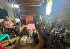 Terkendala, Kapolres Boven Digoel Berikan Bantuan Pembangunan Gereja Jemaat Garam dan Trg Dunia 