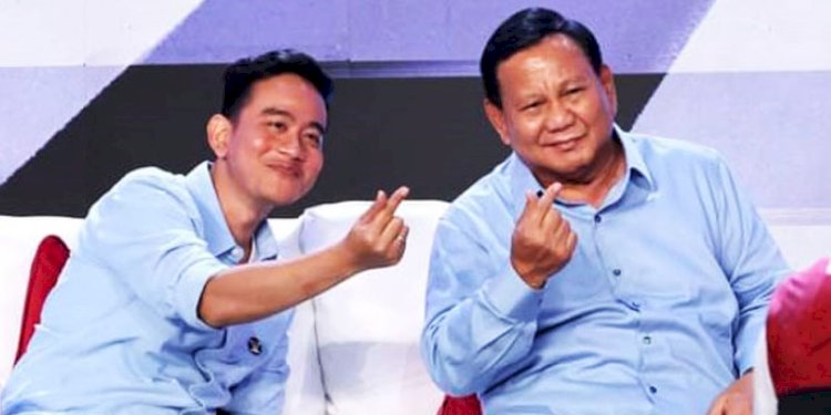 Pasangan pemenang Pilpres 2024, Prabowo-Gibran/Ist