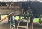 Tim Medis Satgas Pamtas Statis RI-PNG Yonif 111/KB Membantu Masyarakat di Perbatasan Papua Selatan melalui Program Binter Kampung Sehat