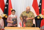 Indonesia kembali  Perkuatan Hubungan Bilateral Bersama Papua Nugini di Jayapura