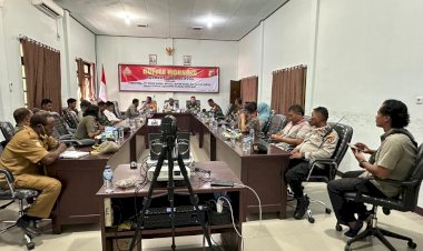 Pastikan Keamanan dan Kelancaran Pilkada Boven Digoel, Kapolres Gelar Coffee Morning Lintas Sektor