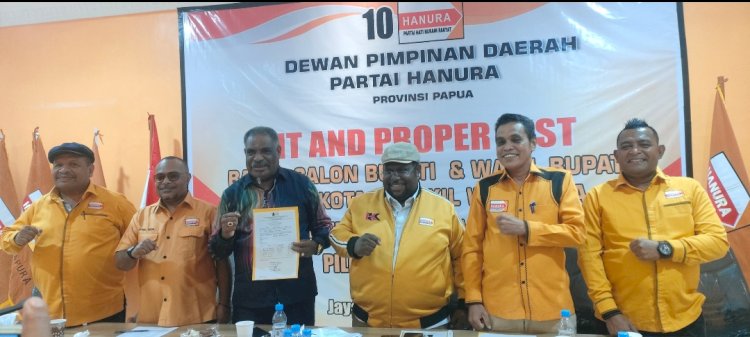 Abisai Rollo Usai melakukan Fit And Proper Test/rmolpapua 