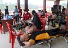 HUT Bhayangkara ke-78 Polres Boven Digoel Gelar Donor Darah
