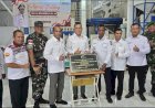 Pj Gubenur Papua Selatan Apolo Safanpo Resmikan Pabrik Pengolahan PT.SMG