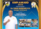 KNPI Award 2024, Bukti Nyata Paulus Waterpauw Peduli Majukan Pemuda di Indonesia