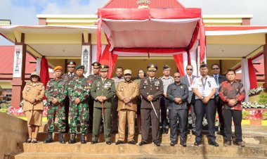 Syukuran HUT Bhayangkara ke 78, Kapolres Boven Digoel: Pentingnya Kerjasama Semua Pihak Menjaga Kamtibmas