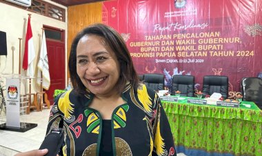 KPU Papua Selatan Ajak Komisioner KPUD PPS Lakukan Supervisi Coklit Pilkada 2024