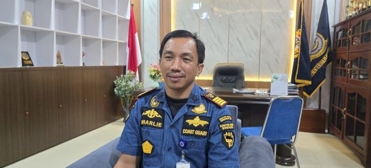 Kepala KSOP Merauke, Capt. Julivan Charlie L. Salindeho, M. Mar