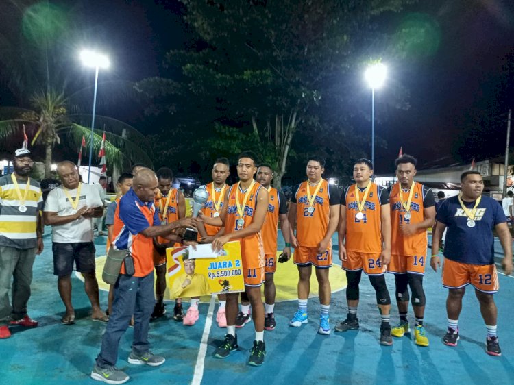 Turnamen Basket by Paulus Waterpauw di Serui Berakhir, Masyarakat Berterima Kasih/ist