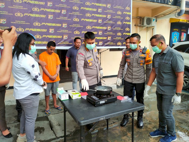 Kapolresta Musnahkan Barang Bukti Sabu Senilai 2 Milliar/ist