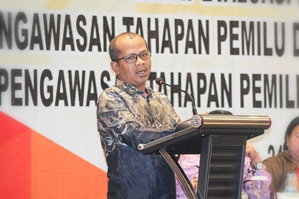 Hardin Halidin, Ketua Bawaslu Provinsi Papua/ist