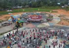 Ratusan Warga Kepi Hadiri "Jalan Sehat" Menuju Pilkada Damai 2024
