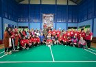 Sambut HUT RI ke-79 IK Bumas Boven Digoel Gelar Lomba Badminton "Ewako Bumas"