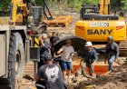 Bukti Komitmen, Haji Isam Mulai Bangun Jalan di Merauke, Papua Selatan