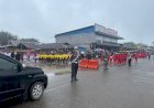 Kapolres Boven Digoel Turunkan Personel Amankan Jalannya Lomba Gerak Jalan Sambut HUT RI ke-79