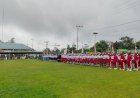 Ratusan Siswa Ikuti Lomba Baris-Berbaris yang Digelar Kodim 1711/BVD dalam Rangka HUT RI ke-79