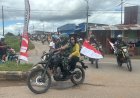 Meriahkan HUT RI Ke-79 di Boven Digoel, Dandim 1711/BVD Pimpin Pawai Merah Putih