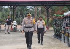 Jelang Pilkada, Polres Boven Digoel Laksanakan Apel Gelar Pasukan Operasi Mantap Praja