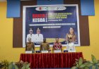 Asisten Bidang Administrasi Umum Resmi Membuka Rapat Kerja Kesehatan Daerah Kabupaten Boven Digoel