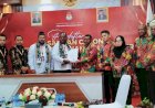 Berkas Pasangan Cagub dan Cawagub Elisa Kambu - Ahmad Nasrauw Dinyatakan Lengkap