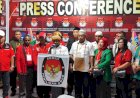 Usai mendaftar di KPUD Boven Digoel, ABAS Imbau Jaga Suasana Damai Jelang Pilkada