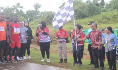 Pemda Boven Digoel Gelar Lomba Lari Maraton dalam Rangka HUT RI ke-79