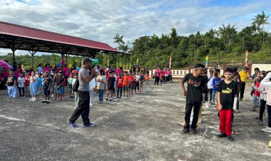 Meriahkan HUT RI Ke-79, Polres Boven Digoel Adakan Lomba-Lomba