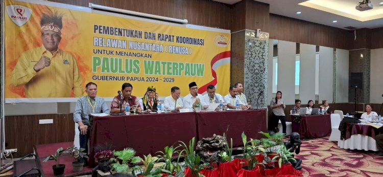 Bentukan dan rapat kordinasi relawan RENUSA/Ist