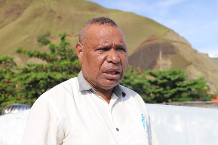 Ketua Dewan Adat Papua (DAP) wilayah Tabi, Yakonias Wabrar/ist