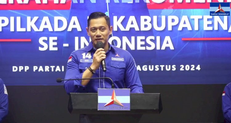Ketua Umum Partai Demokrat Agus Harimurti Yudhoyono (AHY) / YouTube Partai Demokrat