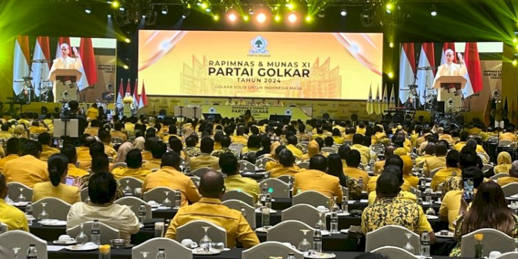 Rapat Paripurna Musyawarah Nasional (Munas) ke-XI Partai Golkar Tahun 2024/RMOL