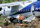 Pesawat Trigana Bawa Istri Pj Gubernur Papua Tergelincir di Serui