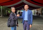 Puteri pariwisata indonesia persahabatan 2023,  Julia Jeckline Yaroseray Dukung BTM-YB Menuju Gubernur Papua 2024-2029